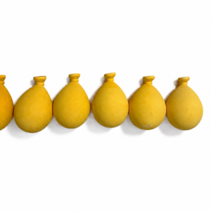 Colore giallo ocra scuro per polvere di ceramica