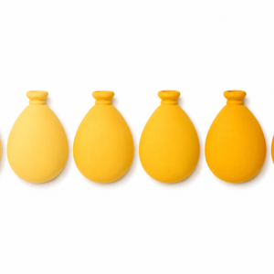 Colore giallo ocra chiaro per polvere di ceramica